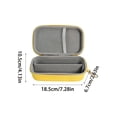 thumbnail image 3 of Dual Glasses Storage Case, Hard Shell Eyeglasses Organizer Holder, Portable Shockproof Sunglasses Travel Carrying Bag with Divider, Multi Glasses Protective Case, 3 of 6