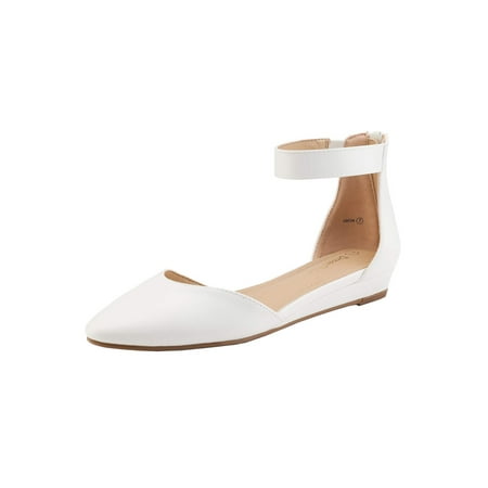 

Women‘s Low Wedge Ankle Strap Flats Shoes Women‘s Footwear