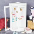 thumbnail image 3 of 1:12 casa de muñecas Mini muebles modelo baño Micro escena cuarto de ducha blanco, 3 of 5