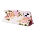 thumbnail image 5 of Compatible with iPhone 14 Plus Case Retro Gilded Flower PU Leather RFID Blocking Wallet Cover, 5 of 5