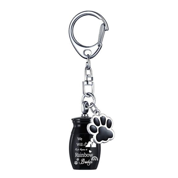 CIYISON Loss Pet Memory Urn Jewelry Ashes Memorial Keyring Cremation Urn Collection Charm