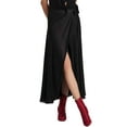thumbnail image 2 of Black Wrap Skirt, 2 of 4