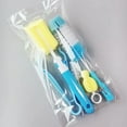 thumbnail image 6 of 7Pcs Baby Bottle Brushes Set Sponge Cleaning Cup Brushes Infant Bottles Non-Scratch Tube Cleaning Kit, 6 of 10