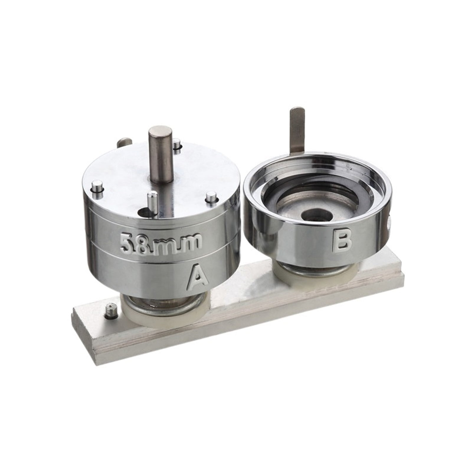 25MM-75MM Badge Button Maker Die Punching Mould Round Interchangeable Die Mould Badge Machine Accessories ,Easy Pressing