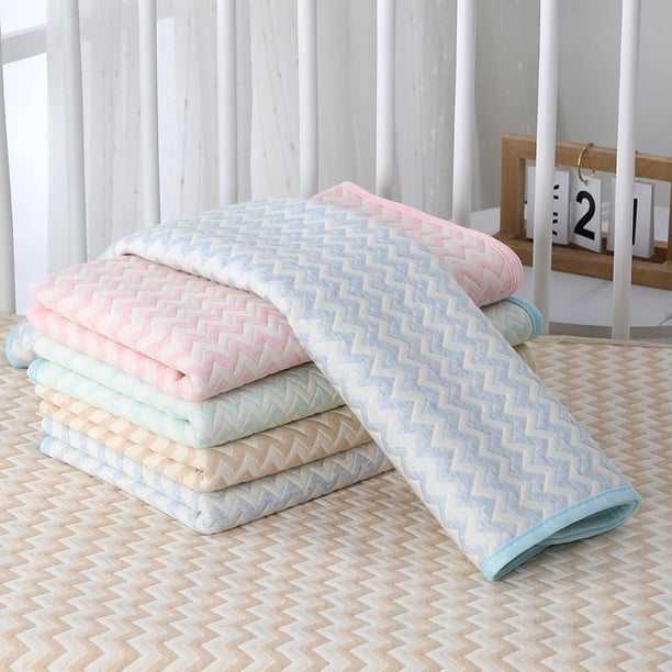 Almohadilla de diafragma para bebé, de algodón, lavable, impermeable, transpirable, colchón de diafragma para recién nacidos, almohadilla de cuidado para niños pequeños, tapete para tía