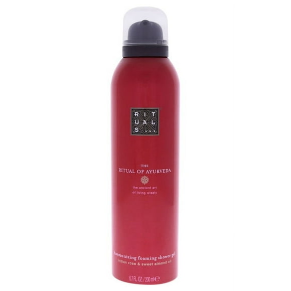 The Ritual of Ayurveda Foaming Shower Gel by Rituals for Unisex - 6.7 oz Shower Gel