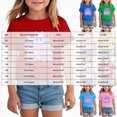 thumbnail image 3 of TOWED22 Cute Retro Halloween Tees Toddler Girls Cute Ghost Graphic Tshirt Spooky Season Short Sleeve Fall Tops,1-2 Y, 3 of 5