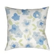thumbnail image 2 of Surya Flowers Watercolor Outdoor Pillow, 2 of 2