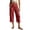 Red, variant on Gunia Women'S Capri Pants Effortless Casual Wide Leg Cropped Pants For With Pockets – Soft Solid Knit Everyday Comfort Summer Pants