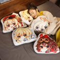 thumbnail image 4 of Almohada de Peluche de Cosplay Venti YONGSHENG 45x35 cm Figura de Llavero 12 cm, 4 of 4