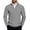 Grey, variant on COOFANDY Men's Pullover Sweaters Slim Fit Quarter Zip Sweater Lightweight Knit Long Sleeve Sweater