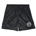 thumbnail image 3 of Green Lantern Core Blackest Night Black Lantern Logo Mens Lined Mesh Shorts, Black, Small, 3 of 6