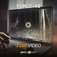 thumbnail image 6 of SPYPOINT Force 48 Trail Camera 48MP Photo 720p Video w/ 48 Low-Glow LEDs for Image Quality, 80 Flash Range, 80 Detection Range, LCD Setup Screen  Non-Cell Cameras for Hunting + 128 GB SD Card, 6 of 7