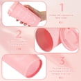 thumbnail image 4 of Paquete de 60 vasos de plástico rosa Skylety, 470 ml, versículo bíblico, 4 of 7