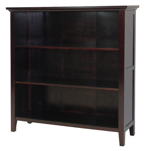 3-Shelf Bookcase in Espresso Finish