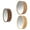 Gold, variant on Autrinix Round Mirror Cabinet for Bathroom, Gold Wall-Mounted Medicine Cabinet with Three Shelves for Cosmetics & Toiletries, Compact Storage Solution for Modern Bathrooms