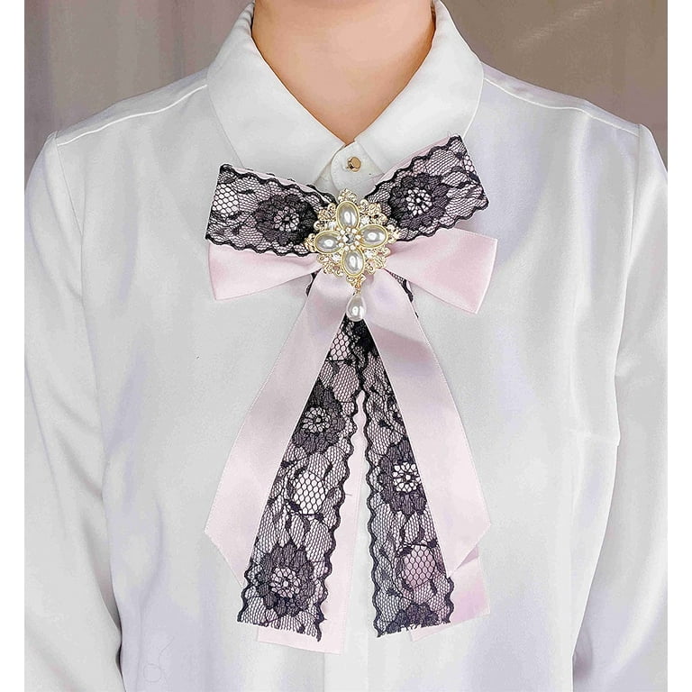 Brooches Fabric Bow Tie Women  Brooch Clothes Style Women