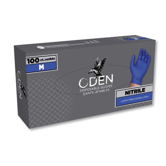 ODEN 100mcx Nitrile Bleu, 3.5 - M