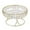 Clear L, variant on Metal Wire Fruit Basket Removable Fruit Bowl for Tabletop Countertop Counter Green M