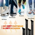 thumbnail image 3 of Trustech Boot Dryer, Silent Shoe Dryer & Warmer with Heat Blower, Timer, Detachable Racks, Quick Drying, Helps Reduce Odor, 2 Pairs Boot Warmer for Shoes, Gloves, Hats, Socks, and Ski Boots, 3 of 7
