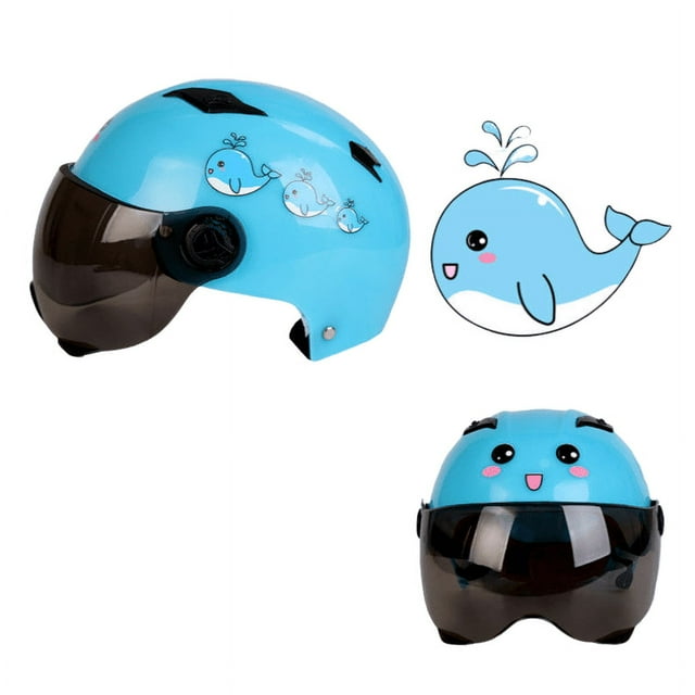 Teenage Electric Car Helmet, Youth Safety Helmet SunscreenSinKeeU
