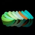 thumbnail image 2 of QQTDFG 5PCS Rubber Silicone Bracelet Silica Gel Rubber Bangle Jewelry Wrist Band Party-light pink, 2 of 9