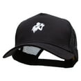thumbnail image 2 of Rugby Player Five Panels Pro Style Trucker Mesh Cap - Black OSFM, 2 of 5