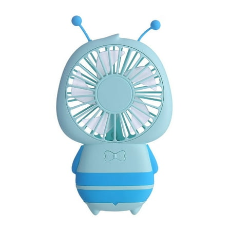 

BMForward NEW 2019 Mini Portable LED USB Rechargeable Cartoon Handheld Fan