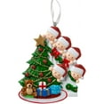 thumbnail image 2 of Personalized Christmas Ornaments, Family Names Pendant Ornaments for Christmas Tree Decoration Gifts, Family of 5, 2 of 7
