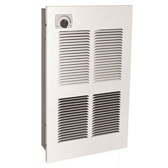 King Electric EFW2440-MW-T-W Efw Multiwatt 240V 4000W Wall Heater with Single Pole Stat, White