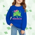 thumbnail image 3 of Mercatoo Girls And Boys Round Neck Sweatshirts Spring And Autumn St. Day Middle And Large Children's Sweatshirts Retro Personality 2D Printing Children's Casual Sweatshirt, 3 of 6