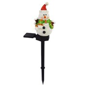 BotaniNest Solar Lights Outdoor Snowman Solar Lights Snowman Light For Winter Patio Yard Garden
