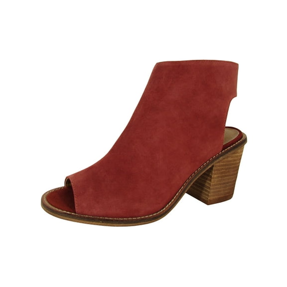 Chinese Laundry Womens Calvin Peep Toe Bootie Shoes, Brandy, US 7