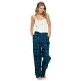 thumbnail image 2 of Casual Nights Women's Flannel Pajama Sleep Pants, Soft Plaid Pjs Bottoms, 2 of 4