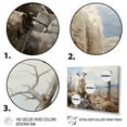 thumbnail image 3 of Designart "Sheep Charm Of Silence I" Animals Floater Framed Canvas Wall Art, 3 of 7