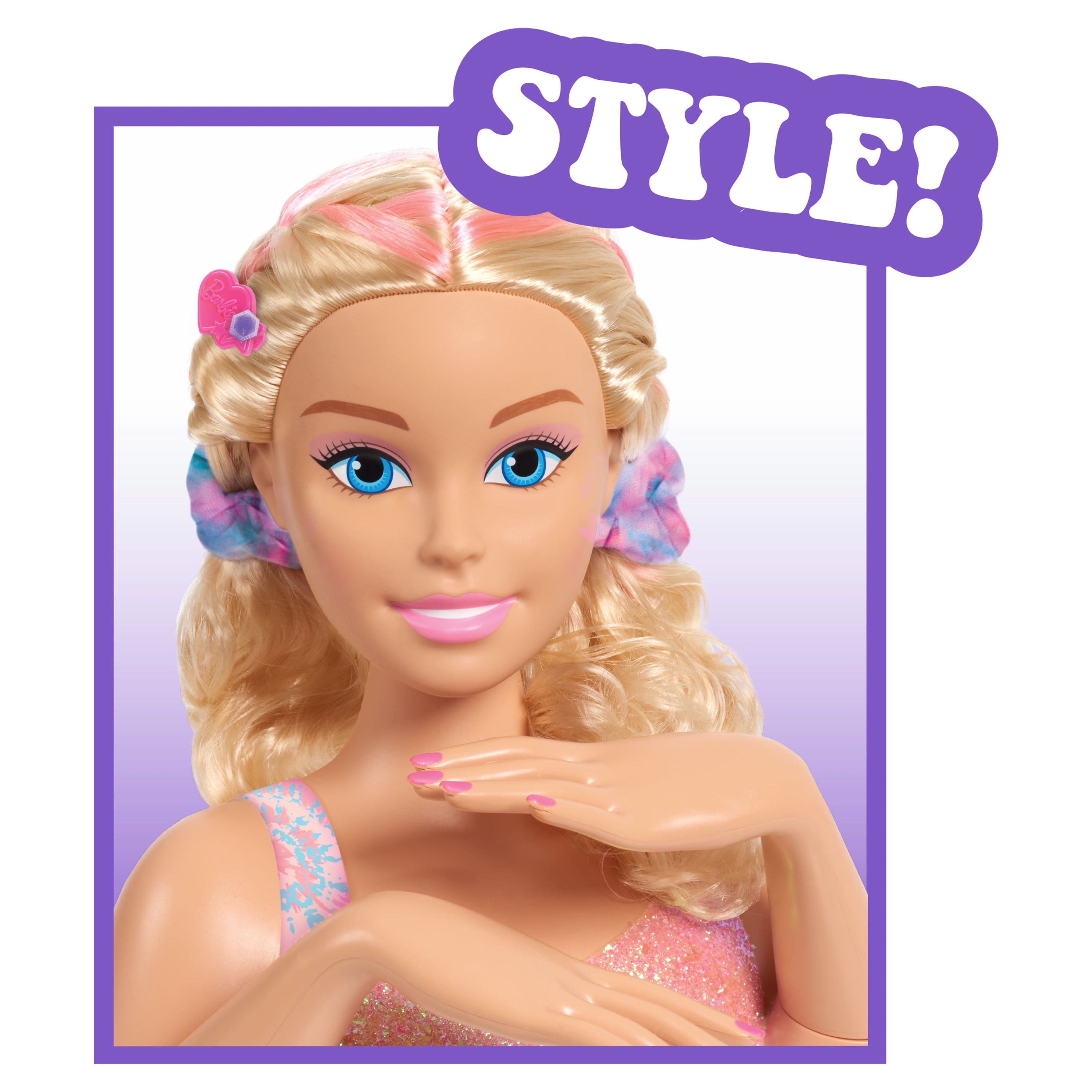 Barbie Deluxe Styling Head / Cabeça, Unhas E Maquiagem em Promoção na  Americanas