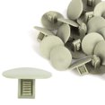 thumbnail image 1 of 30pcs Tornillo Remaches Sujetador Clips de Plástico Caqui Unique Bargains 9mm Agujero Diámetro, 1 of 5