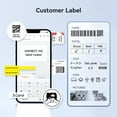 thumbnail image 7 of NIIMBOT M2 Thermal Transfer Labels, Only for M2 Label Maker, PET Material, Waterproof and High-Temperature Resistance, Long Storage Time (50x30mm Silver), 7 of 7