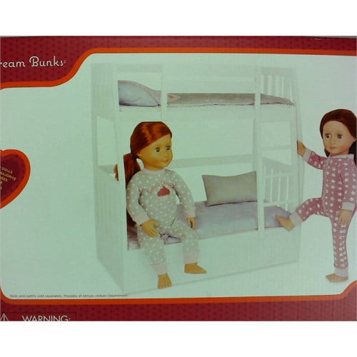 our generation dolls dream bunk bed set