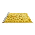 thumbnail image 2 of Ahgly Company Machine Washable Indoor Rectangle Persian Yellow Traditional Area Rugs, 2' x 4', 2 of 4