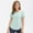 Blue, variant on Tittly T Shirts for Women Basic Tees Women's New Loose Yoga Breathable Sports Casual Elastic Quick Drying Top T Shirt Tshirts Shirts Womens Tops Beige L