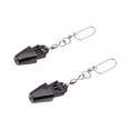 thumbnail image 3 of Clips de liberación de 2pcs Downrigger Power Power Abrip Line Libere Clips Gear de pesca portátil resistente con Snap para la pesca de la, 3 of 8