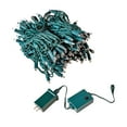 thumbnail image 3 of Novelty Lights 200 RGB Color Changing LED Mini Light Set, 4" Spacing, Green Wire, 67 Feet, 3 of 6