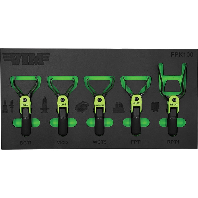 VIM Tools HBRF4 Slim Handle Locking Flex Head Ratchet Tight Access