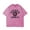 Pink, variant on Tucker Wetmore Waves Washed Cotton Tee Women Men Crewneck Short Sleeve T-shirt