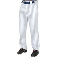 thumbnail image 2 of Rawlings Adult Semi-Relaxed Pinstripe Pant | White/Navy | SML, 2 of 6