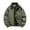 Army Green, variant on hotojiny Men's Winter Jacket Thick Thermal Coat Loose Fit Zipper Lapel Work Cargo Jackets Fashion Patchwork Long Sleeve Coat Outwear
