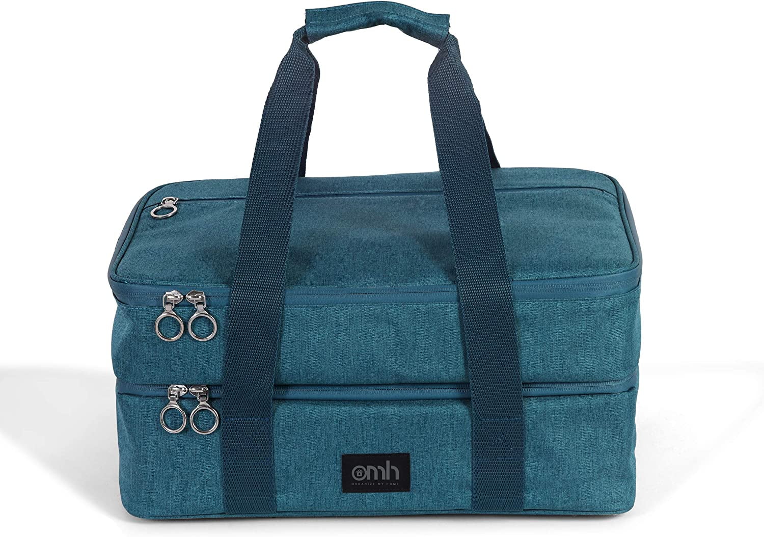 Double Decker Insulated Casserole Carrying CaseTeal