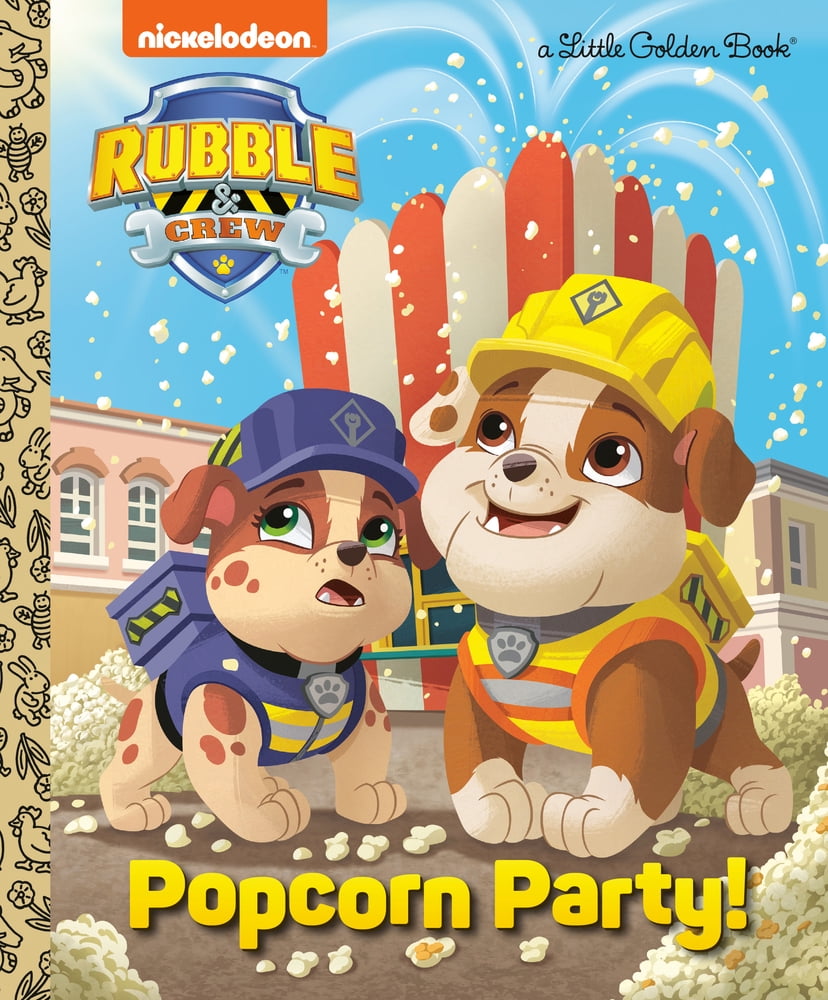 Pre-Owned Popcorn Party! (Paw Patrol: Rubble \u0026 Crew) (Hardcover) 0593807669 9780593807668