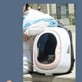 thumbnail image 4 of <p>Dog Backpack Bag Pet Backpack Carrier Bag Cat Backpack Large Space Breathable Broad Vision Portable Pet Backpack Carrier Bag With Security Locks For Pet Cat Dog</p>, 4 of 7